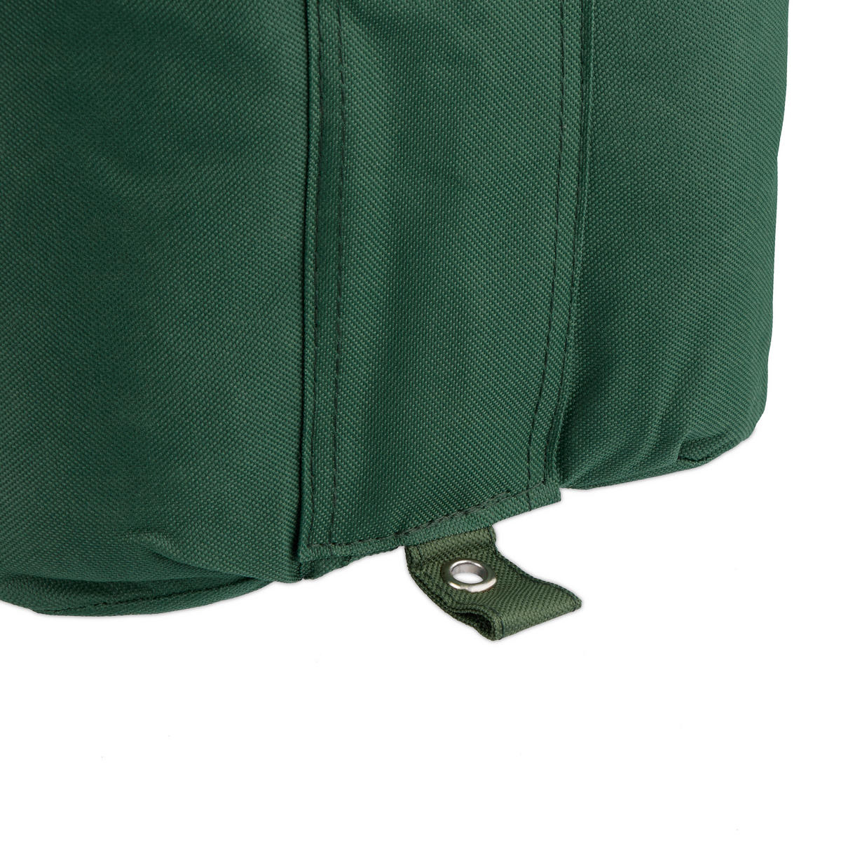 4XPAVILLON-SANDSÄCKE - Dunkelgrün, Textil/Metall (42/40/1.5cm) - Relaxdays