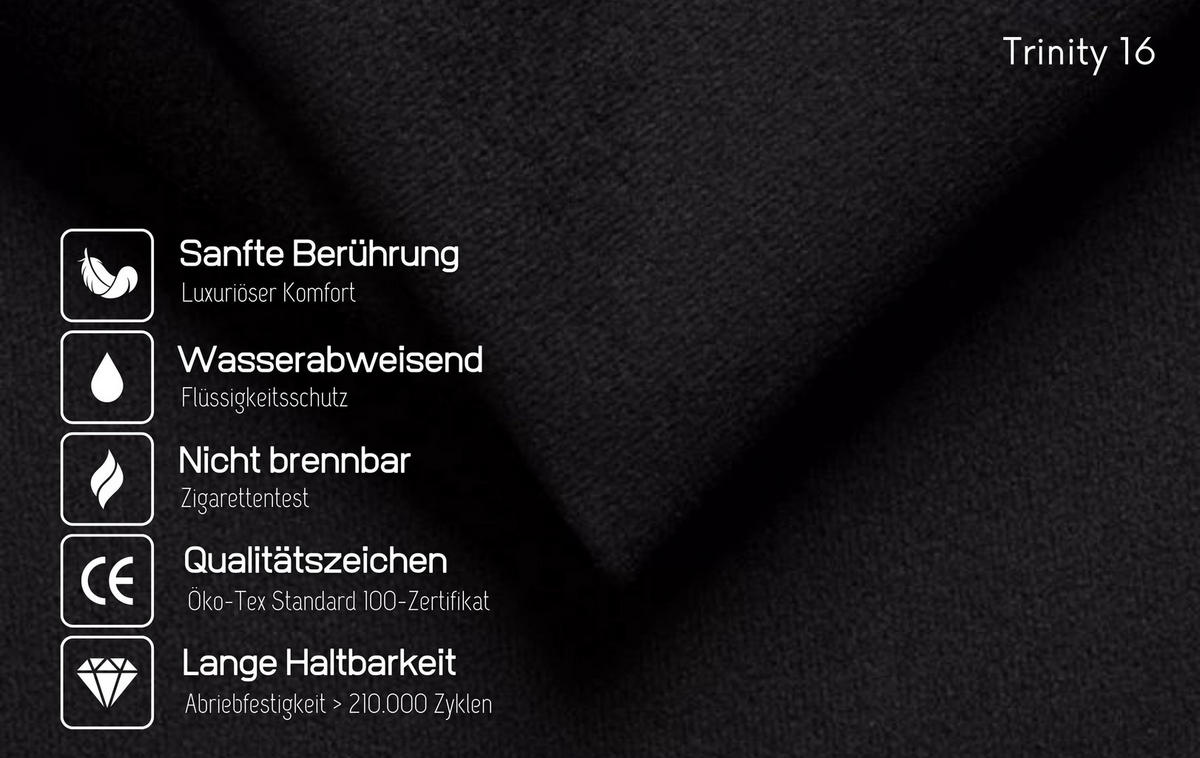 MASSIVHOLZBETT Harald 160/200, schwebende Optik, Naturfarben-Schwarz - Eichefarben, Eichenholz/Holz (160/200cm) - Visby