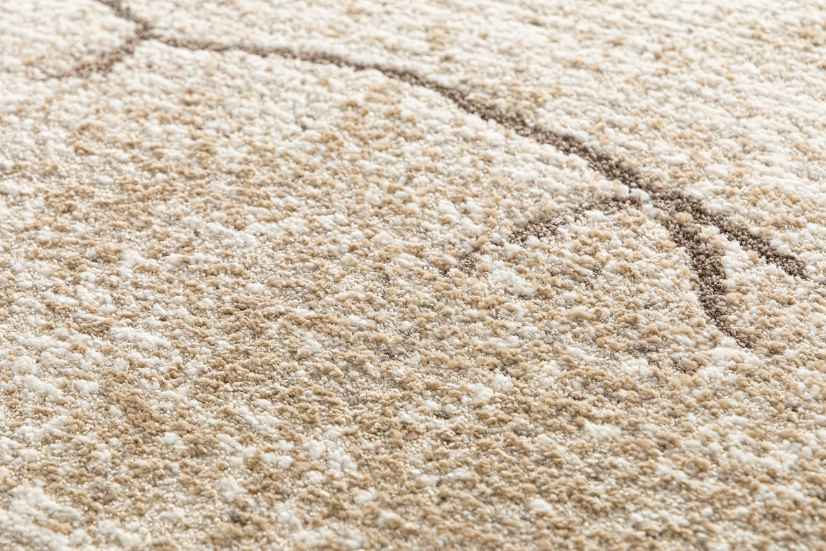 TEPPICH, Weicher Design beige - Beige, Textil (160/230cm) - AFK Living