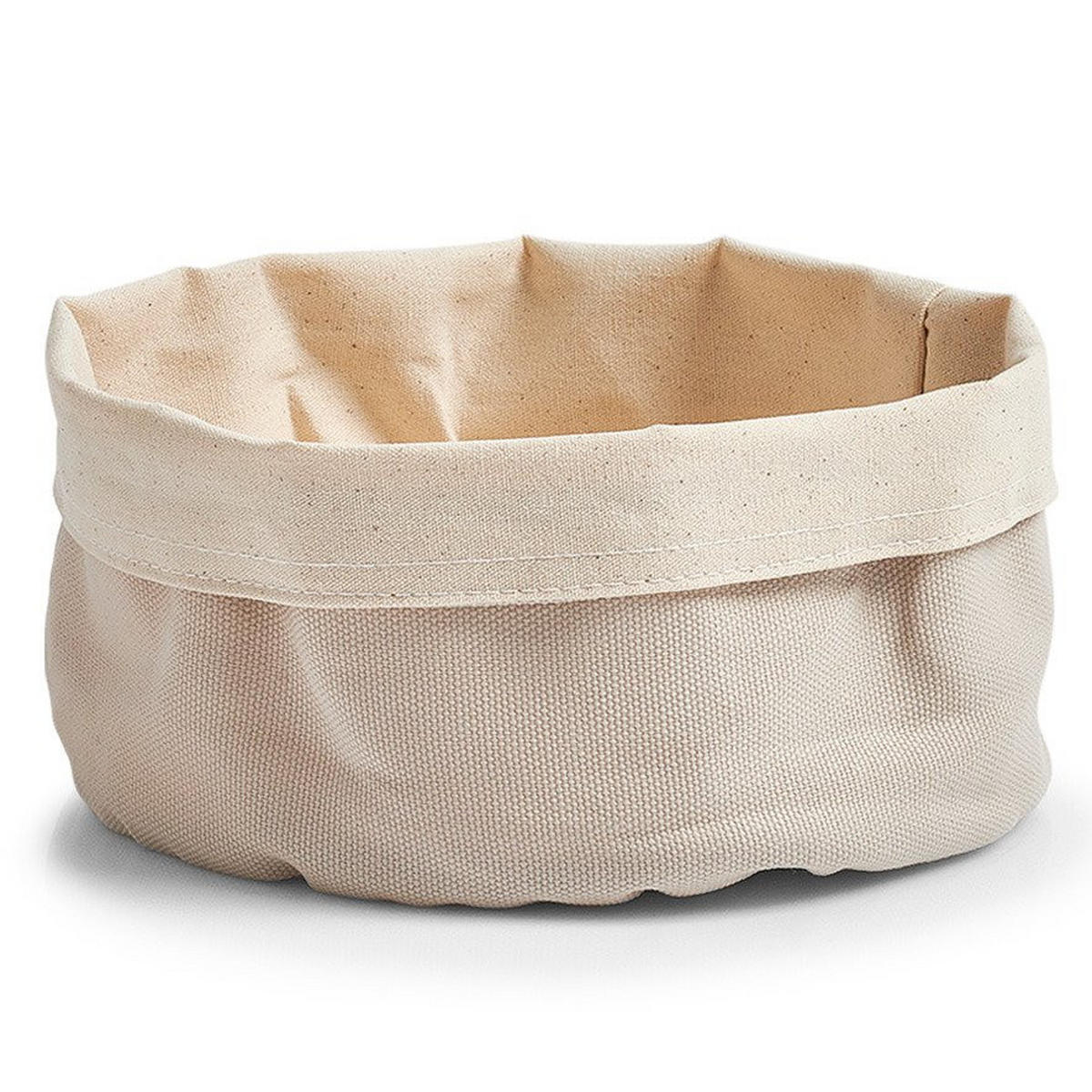 BROTKORB 20/20/12 cm - Weiß, Naturmaterialen (20/12/20cm) - ZELLER