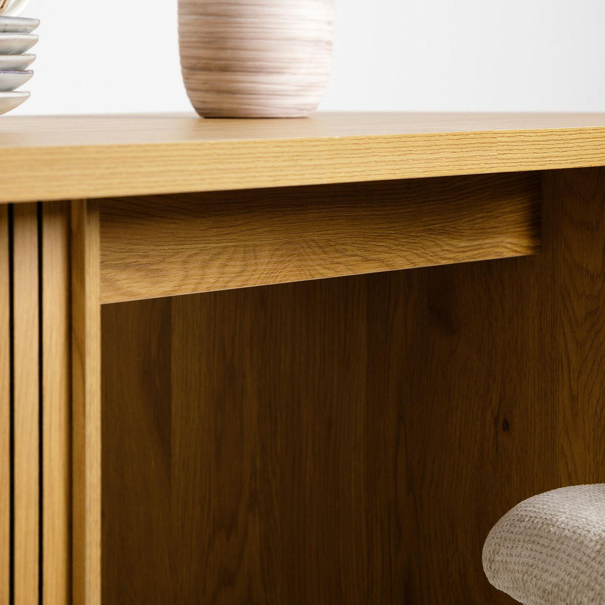 ESSTISCH GUARDA - Wildeiche, Holzwerkstoff (75/160/75cm) - IDIMEX