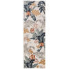 Outdoorläufer Flora Multicolor 80x250 cm - Creme, Kunststoff (80/250cm) - benuta