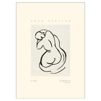 POSTER Arch Atelier - Carl Newman 03 - Naturfarben, Papier (50/70/0.1cm) - Poster&Frame