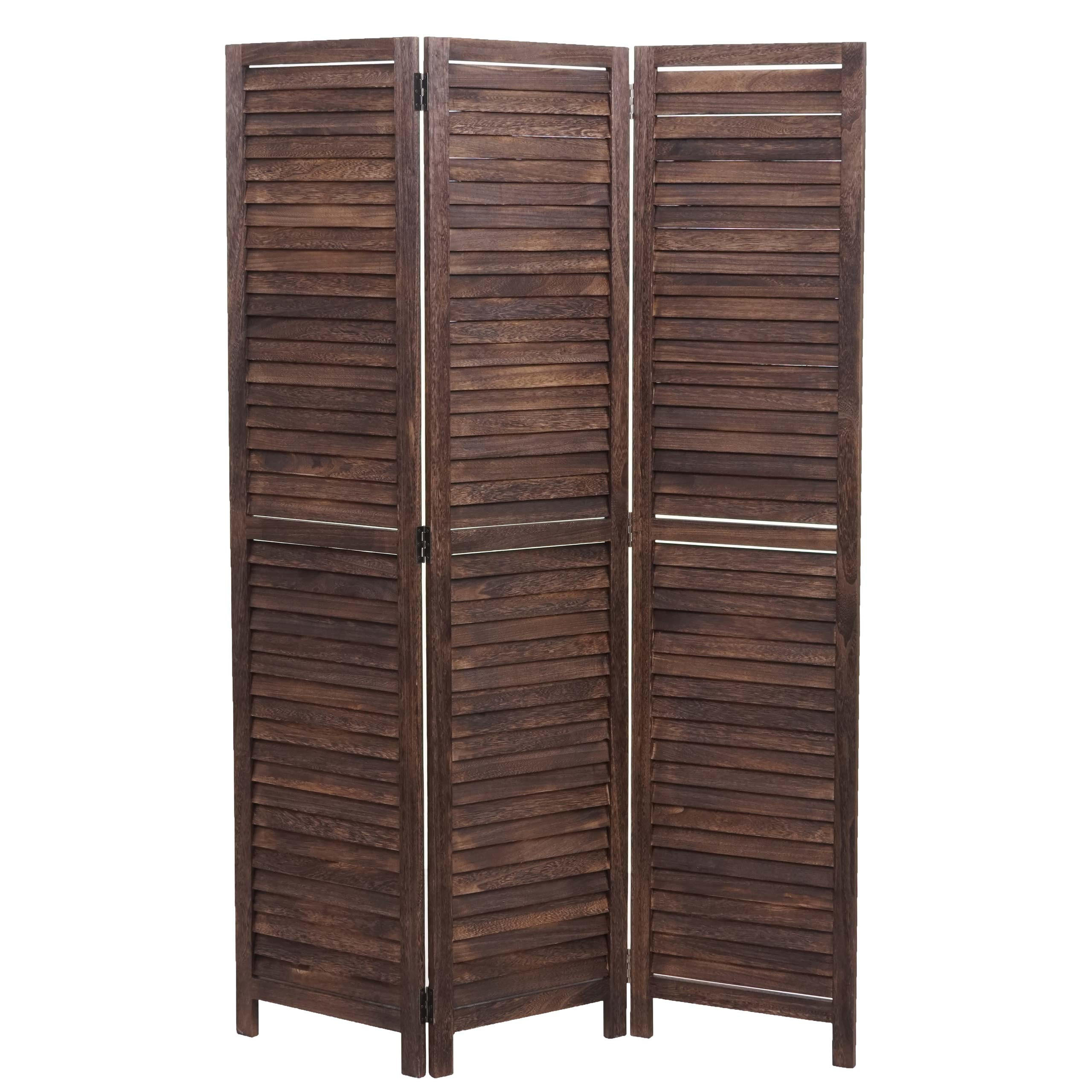 PARAVENT Braun - Braun, Holz (120/170/2cm) - MCW