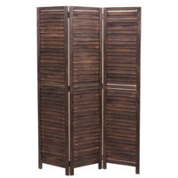 PARAVENT Braun - Braun, Holz (120/170/2cm) - MCW