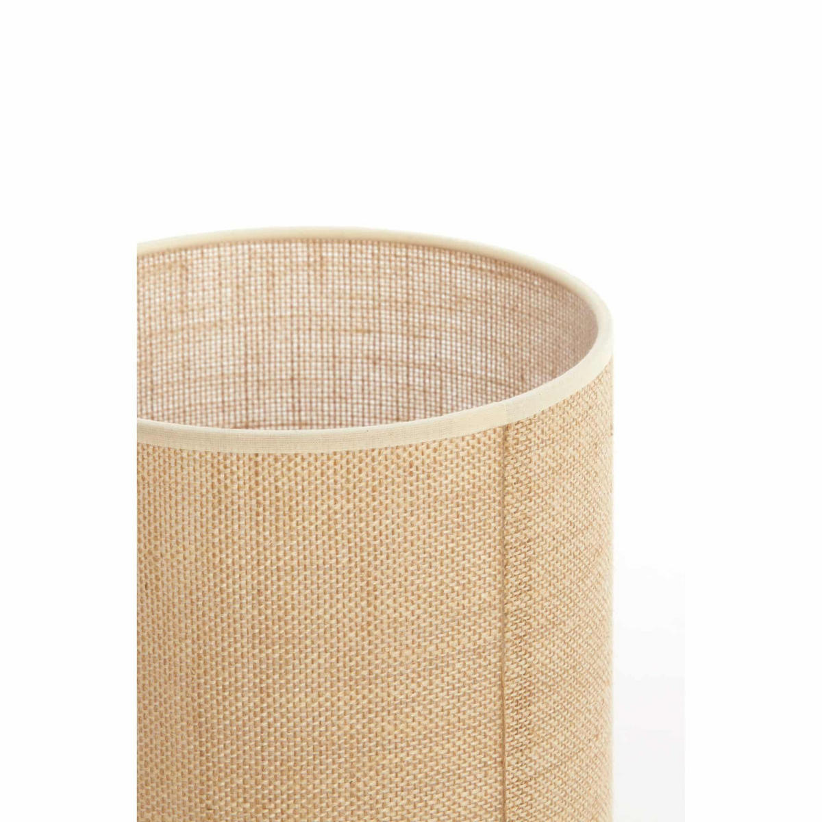 LAMPENSCHIRM Sendai Braun 20/20/23 cm - Braun, Textil (20/20/23cm) - Light & Living