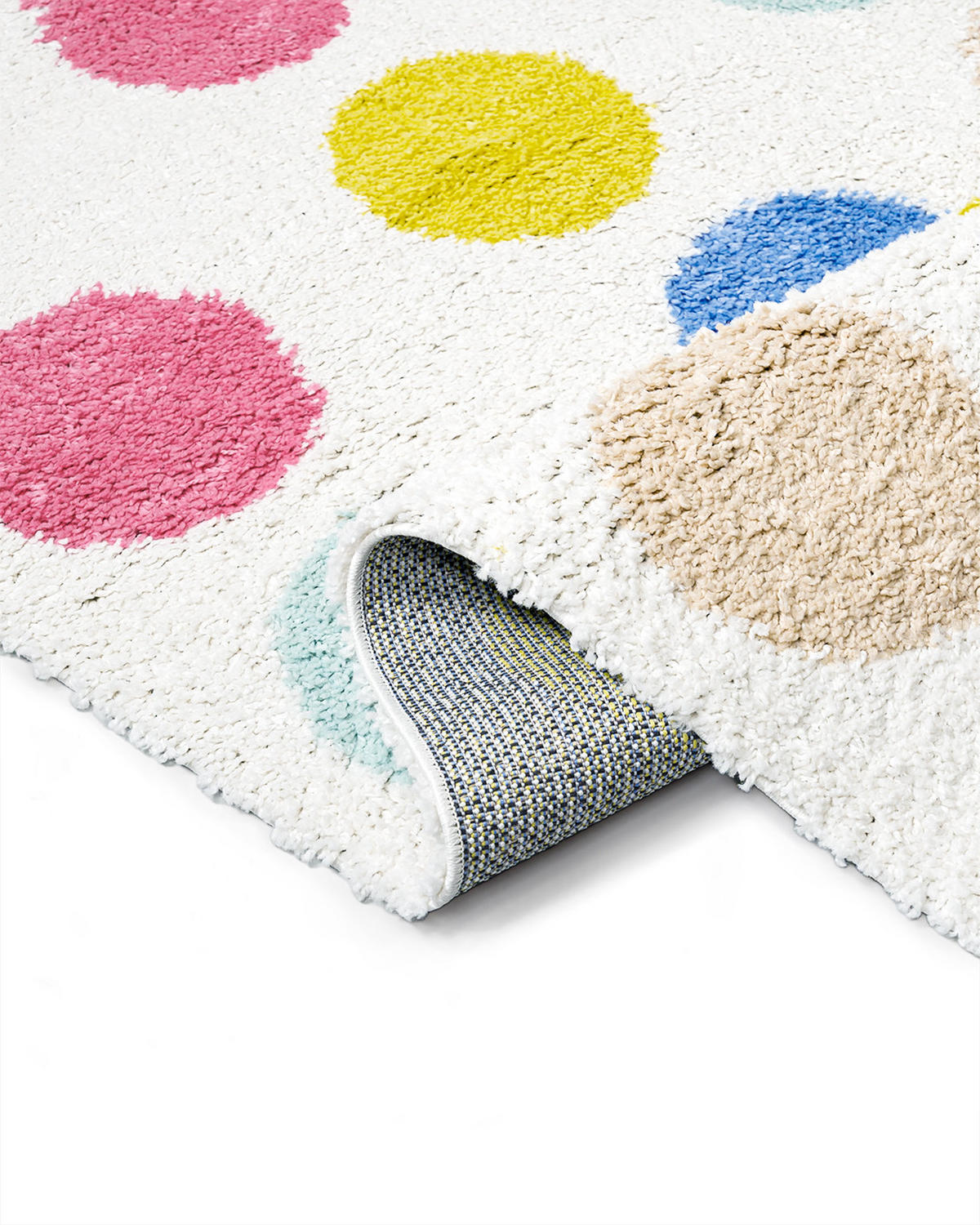 KINDERTEPPICH Ibi Gozar Mazovia 140x200cm Beige Creme Geometrisch Langflor - Beige, Textil (140/200cm) - Mazovia