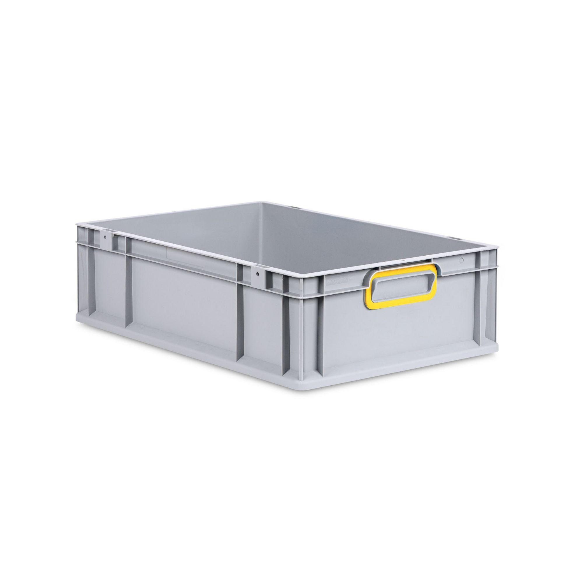 EUROBOX Nextgen Color 17x40x60cm 34 Liter Griffe Gelb Geschlossen - Gelb, Kunststoff (40/17/60cm) - PROREGAL