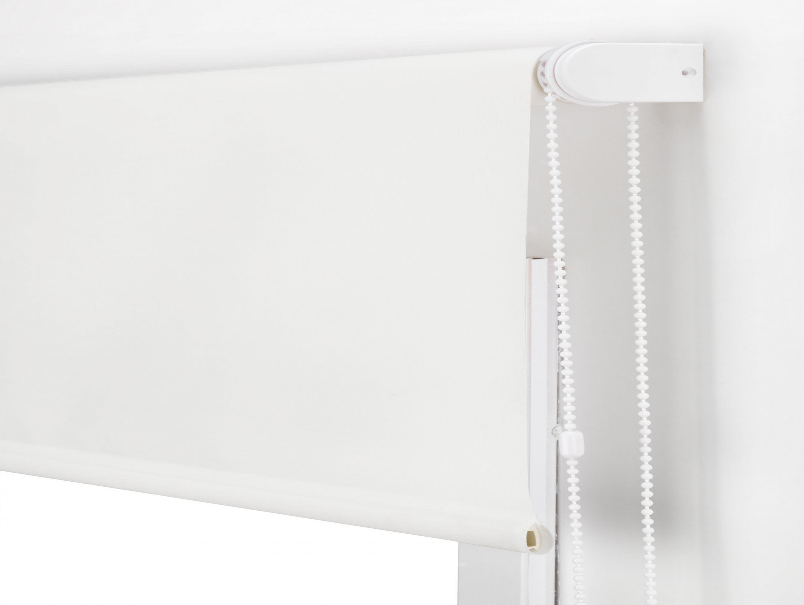 Thumbnail - Purline Rollo, Hellgrau, Textil, Uni, Rechteckig, 180x250x1 cm, Wohntextilien, Rollos & Jalousien, Rollos