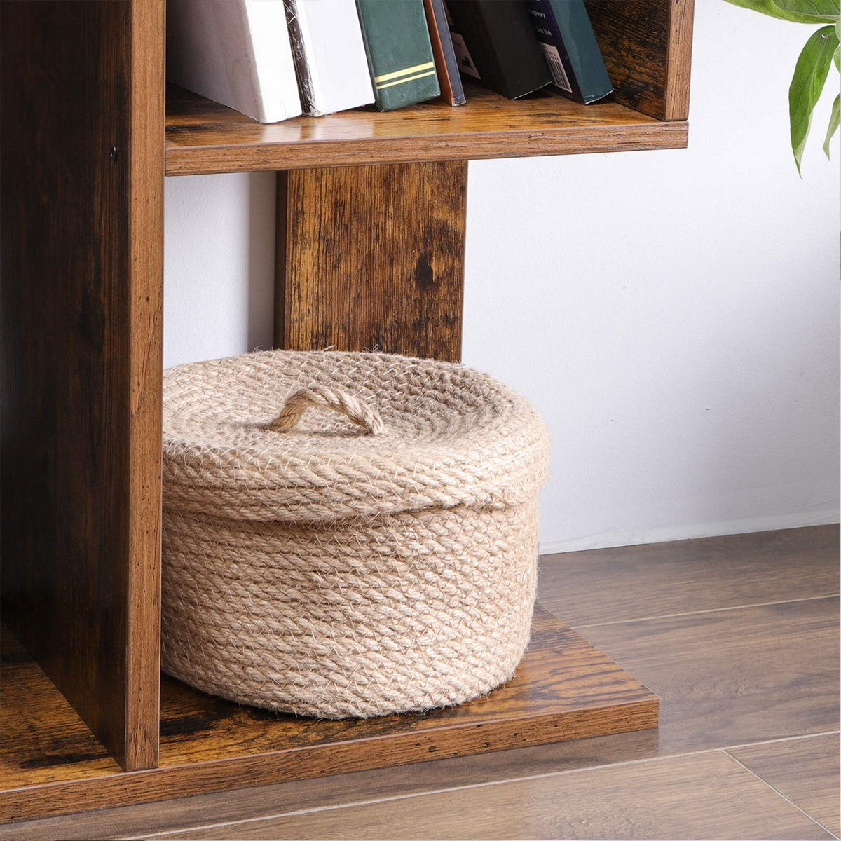 STANDREGAL BÜCHERREGAL - Braun, Holzwerkstoff (25/140/50cm) - Hansiro