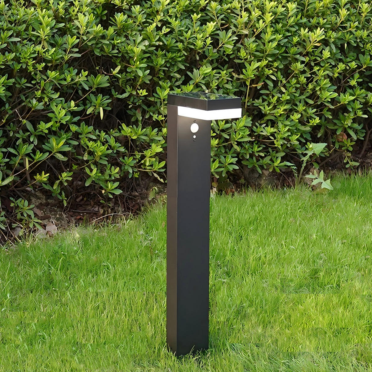 SOLARLEUCHTE CENOVA schwarz - Schwarz, Metall (16.5/9.5/50cm) - Lumisky