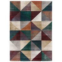 DESIGNER TEPPICH MAUI MODERN PRISMA - Grün, Textil (140/200cm) - Pergamon