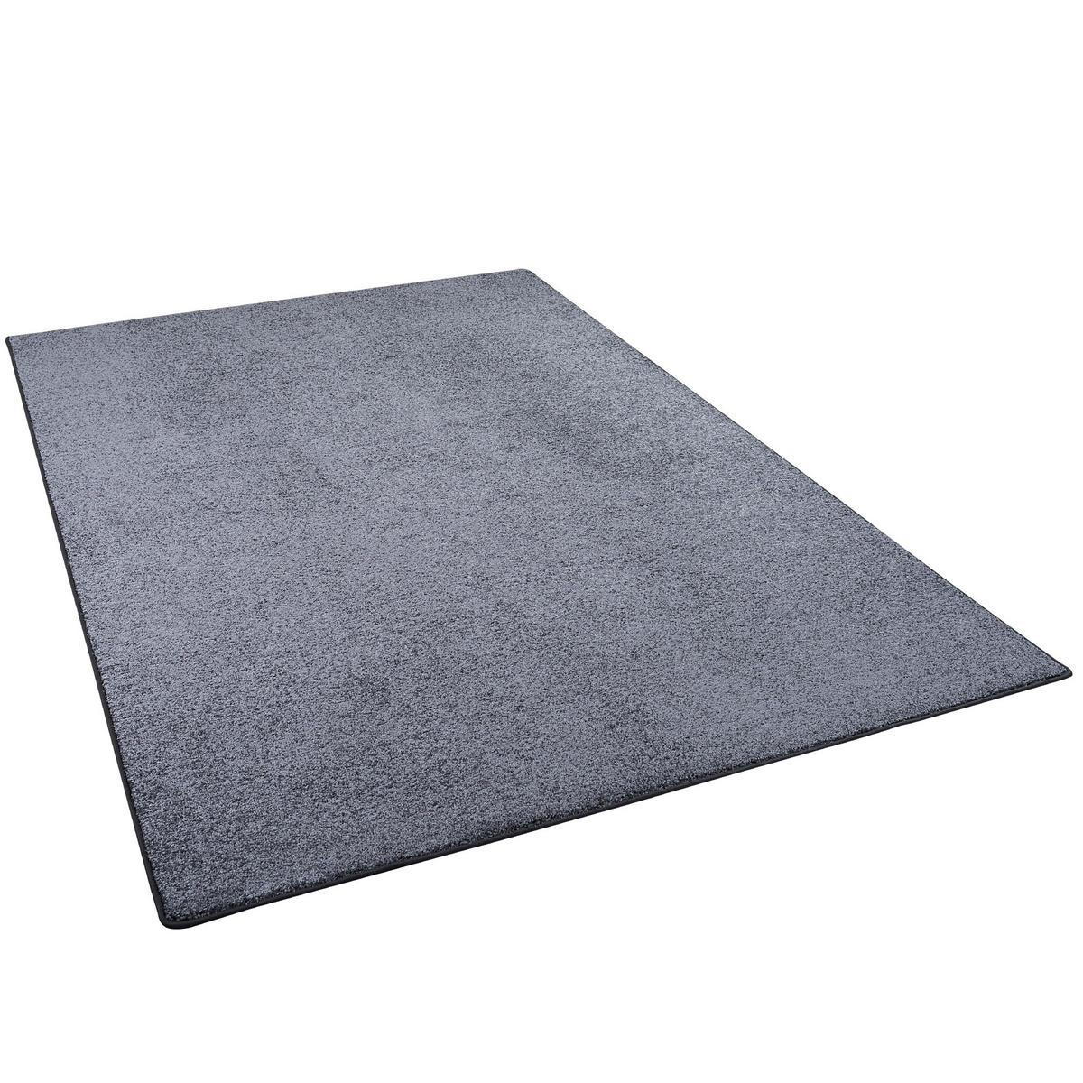 LUXUS SOFT VELOURS TEPPICH SHINE - Anthrazit, Textil (80/160cm) - Snapstyle