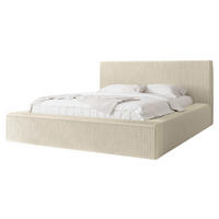 POLSTERBETT Glexi - Creme, Holz/Textil (140/200cm) - MIRJAN24