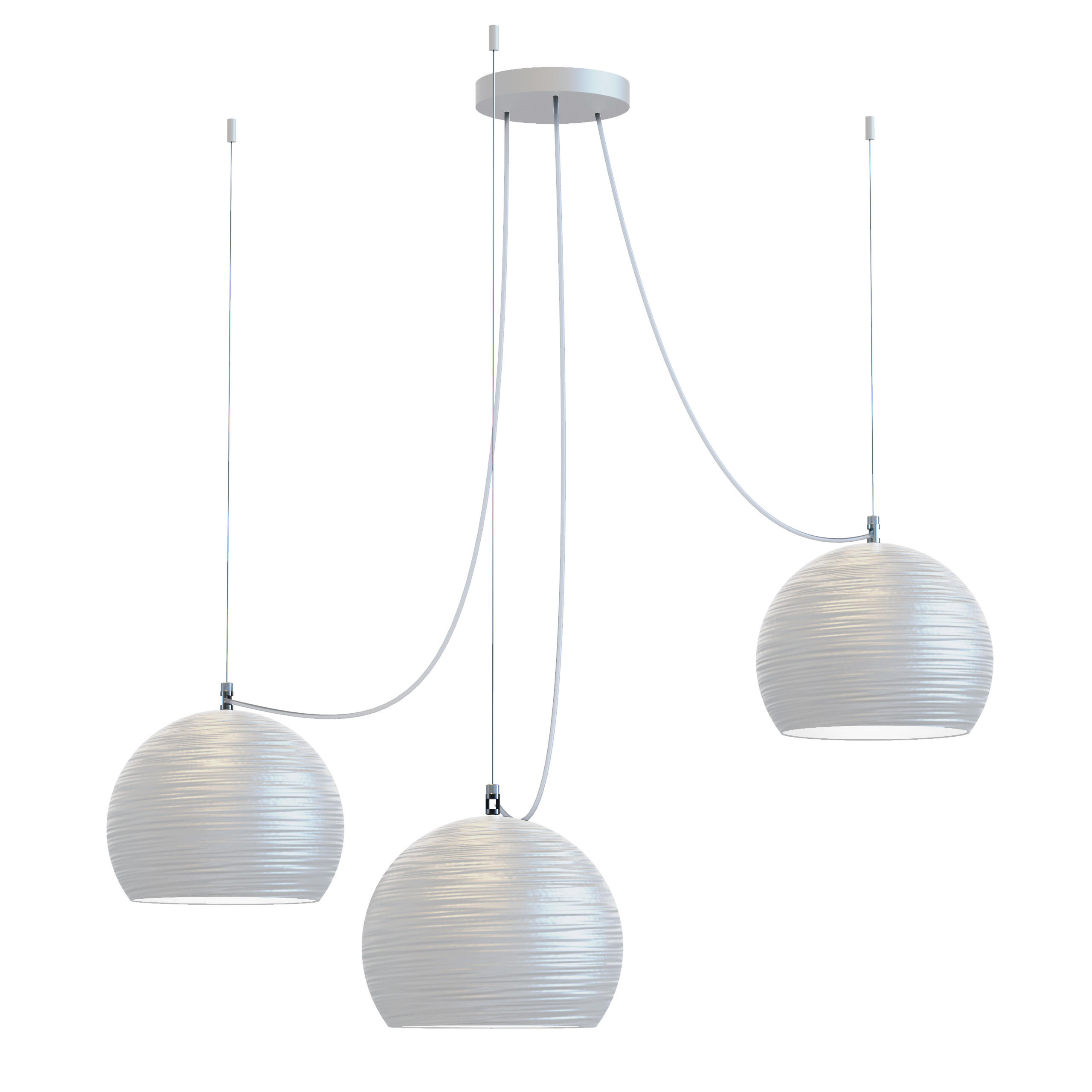 HÄNGELEUCHTE - Weiß, Metall (25/25/20cm) - Lumicom