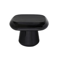 BEISTELLTISCH Roca Schwarz 49/49/36 cm - Schwarz, Metall (49/49/36cm) - Leitmotiv