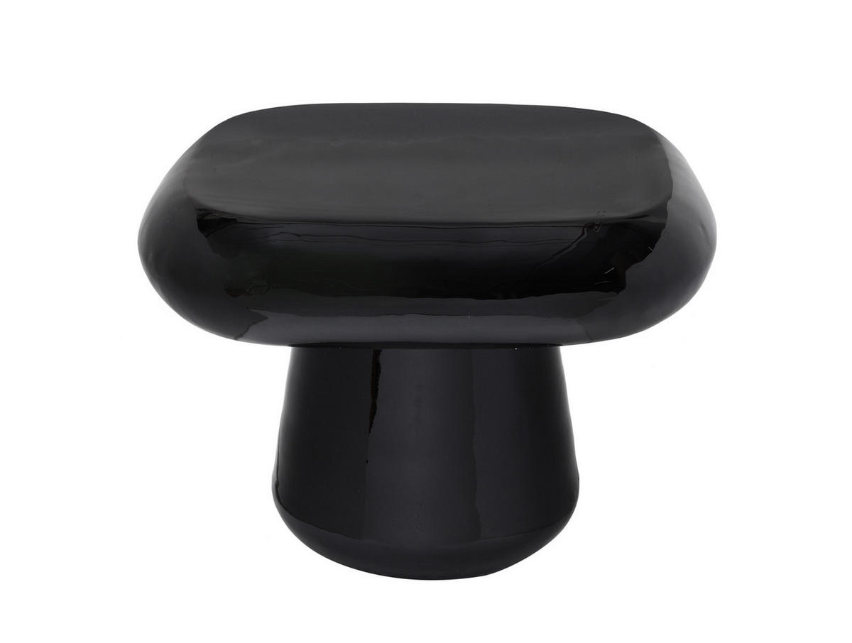 BEISTELLTISCH Roca Schwarz 49/49/36 cm - Schwarz, Metall (49/49/36cm) - Leitmotiv