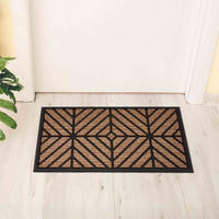 ROHOŽKA do exteriéru BORDER GRAPHIC - hnedá, textil (45/75cm) - Astra