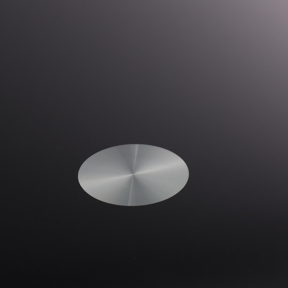 BEISTELLTISCH Schwarz Silber rund 55x40 cm - Schwarz, Glas/Metall (40/40/55cm) - Relaxdays