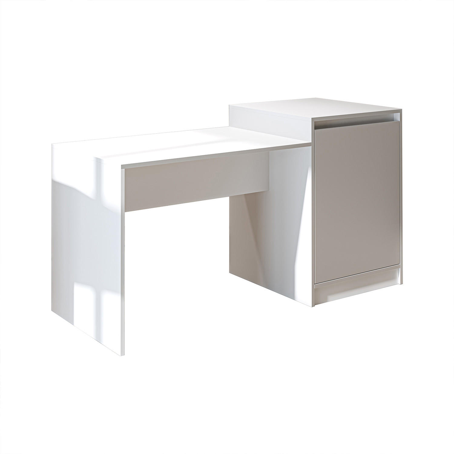 KÜCHENINSEL MILANO - Weiß, Holzwerkstoff (160/85/60cm) - Roomart
