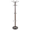 GARDEROBENSTÄNDER, 40 x 170 cm, schwarz/braun - Schwarz/Braun, Metall (40/140/40cm) - tectake