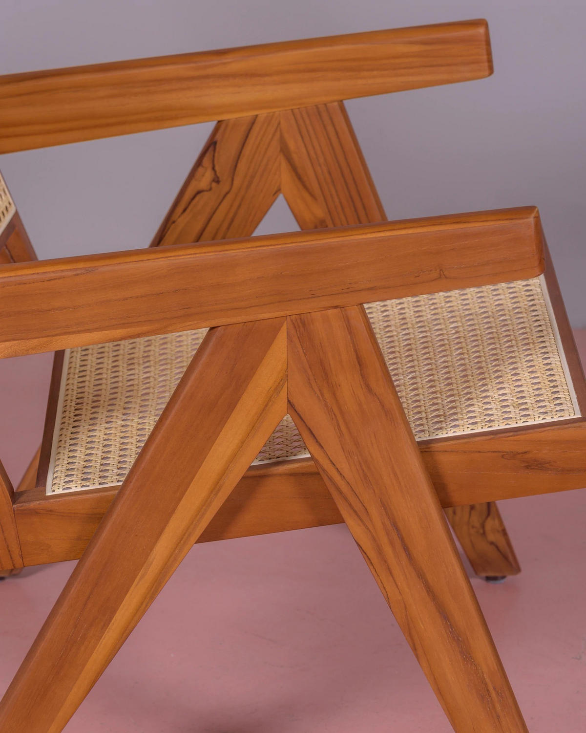 SESSEL Teakfarben - Teakfarben, Holz (59/70/58cm) - Nest Dream