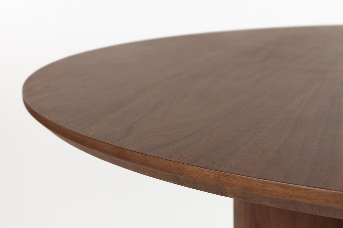 ESSTISCH Laurent - Braun - 120/120/75 cm - Braun, Holz (120/120/75cm)