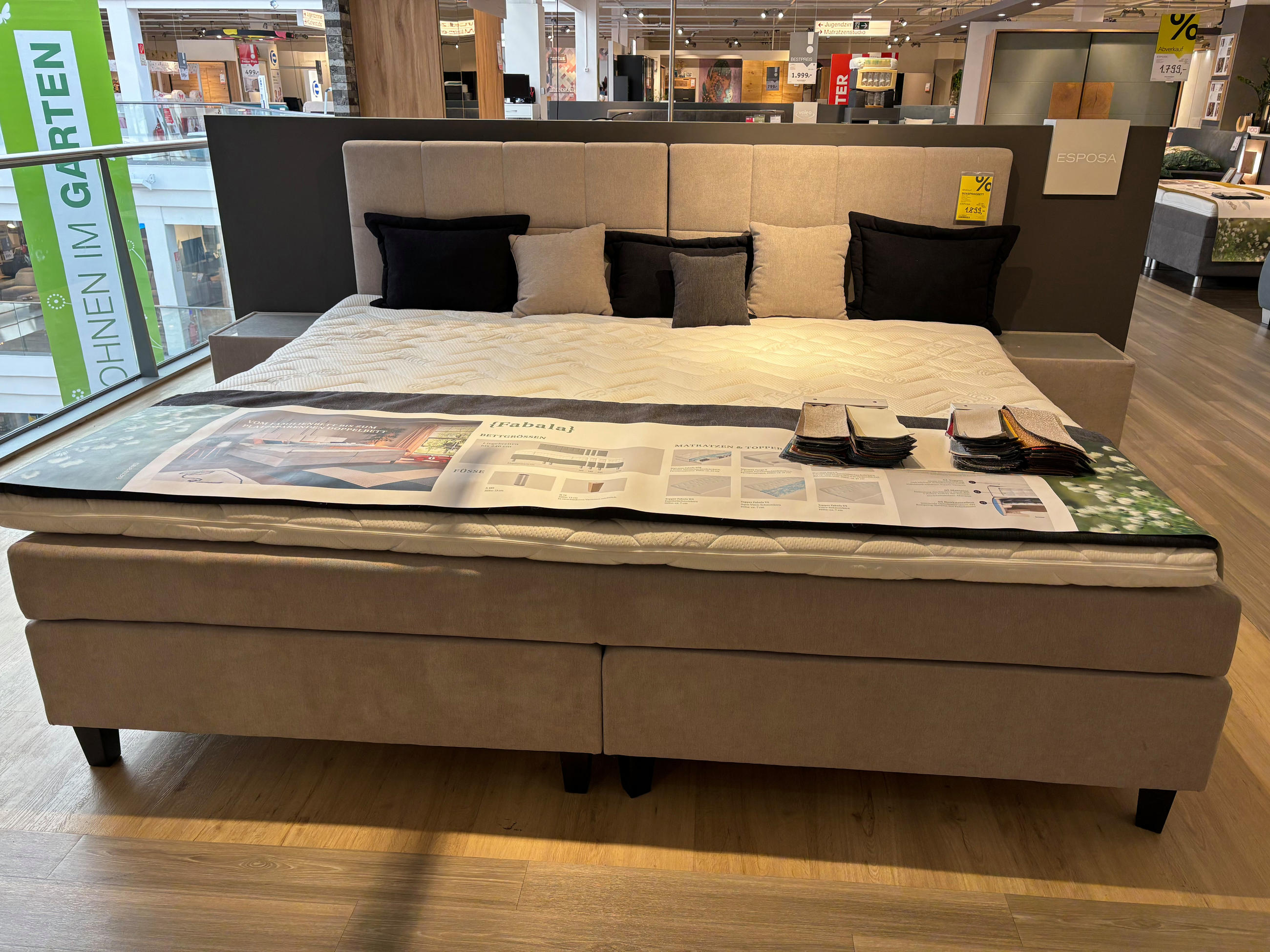 Boxspringbett Fabala - Esposa