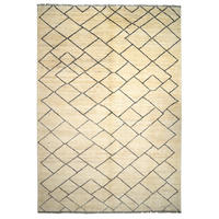TEPPICH Gabbeh Basi Beige 246/171 cm Schurwolle - Beige, Textil (171/246cm) - Looma