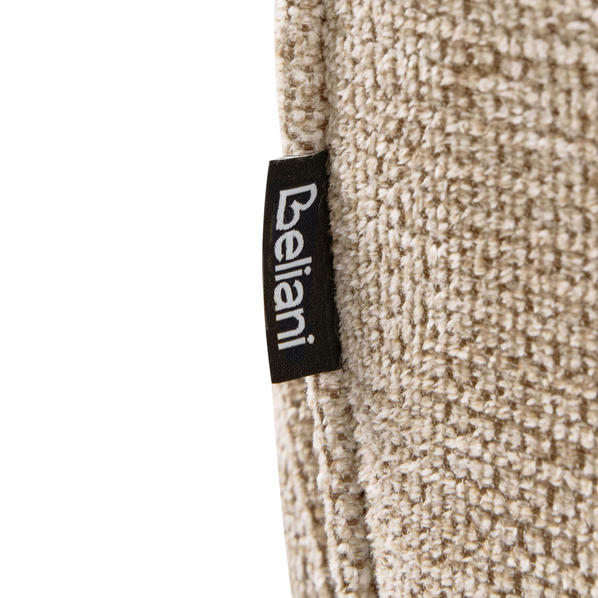 ESSZIMMERSTUHL Beige Mokena - Beige/Braun, Textil (58/90/66cm) - Beliani