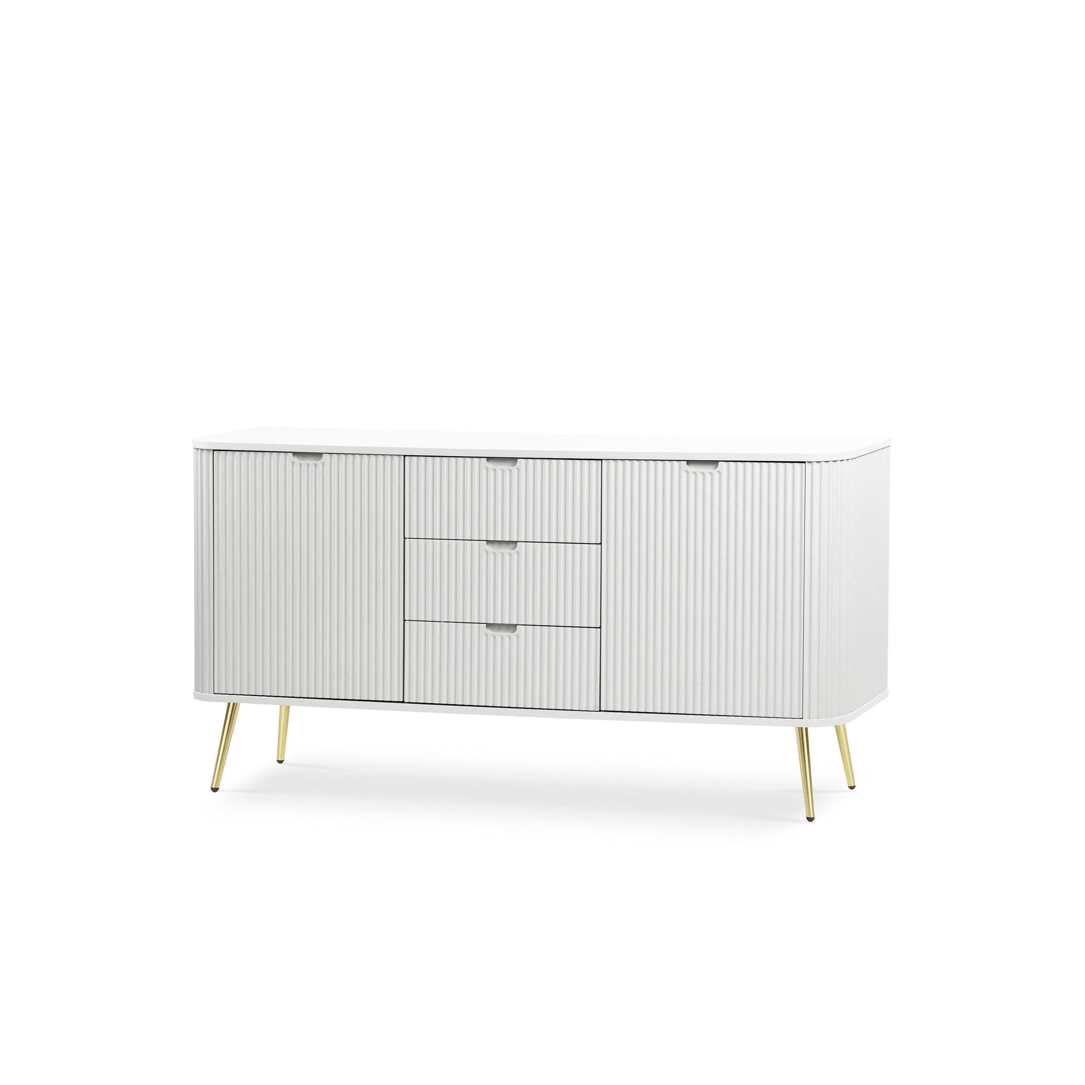 Pillovely Kommode Weiß 168x87x39 cm