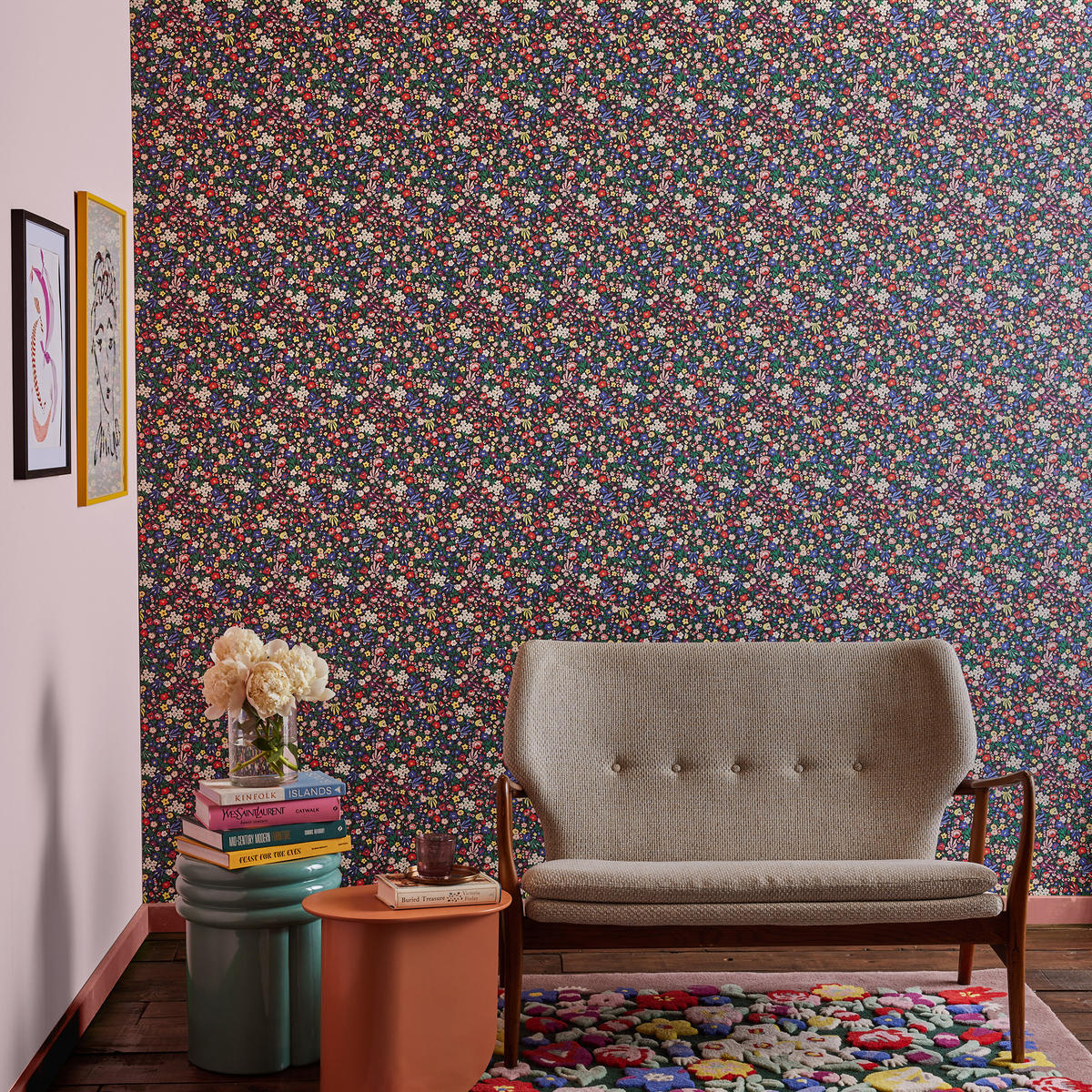 VLIESTAPETE Harmony - Multicolor, Papier/Kunststoff (52/1000cm)