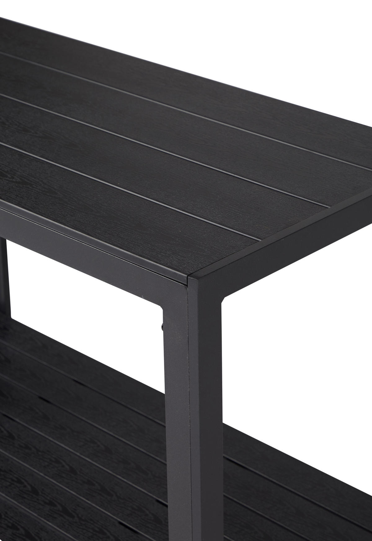 SERVIERWAGEN, Laust, Schwarz, Metall, 90 x 45 x 74 cm - Schwarz, Metall (90/74/45cm) - ebuy24
