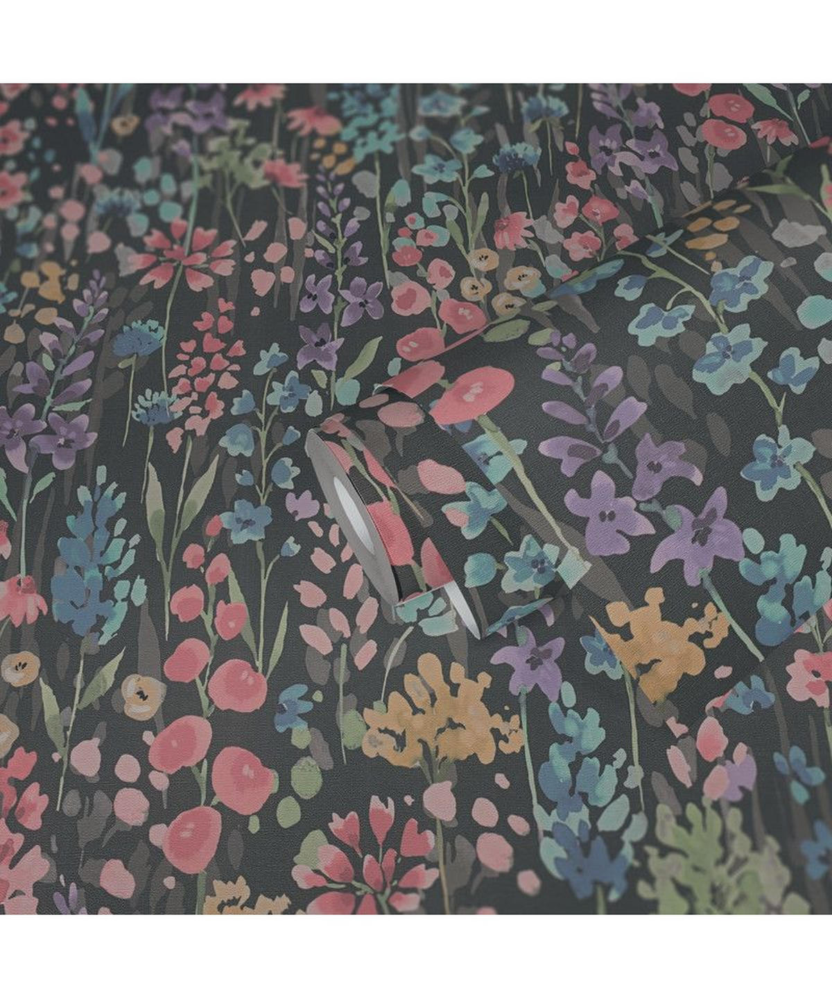 VLIESTAPETE Schwarz 53/1005 cm - Schwarz, Textil (53/1cm) - KUNSTLOFT