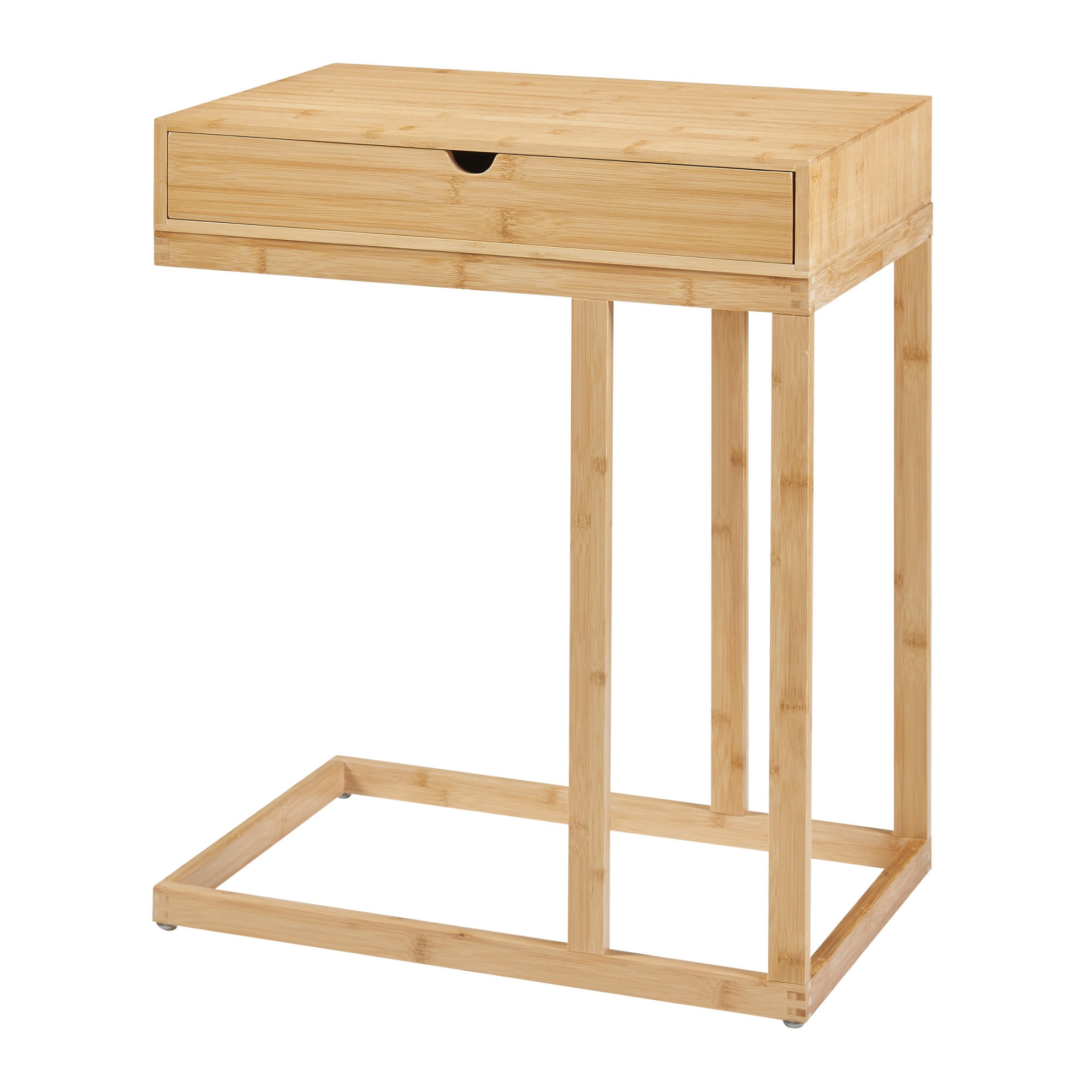 LAPTOPTISCH Kåfjord - Naturfarben, Holz (55/35/68cm) - [en.casa]