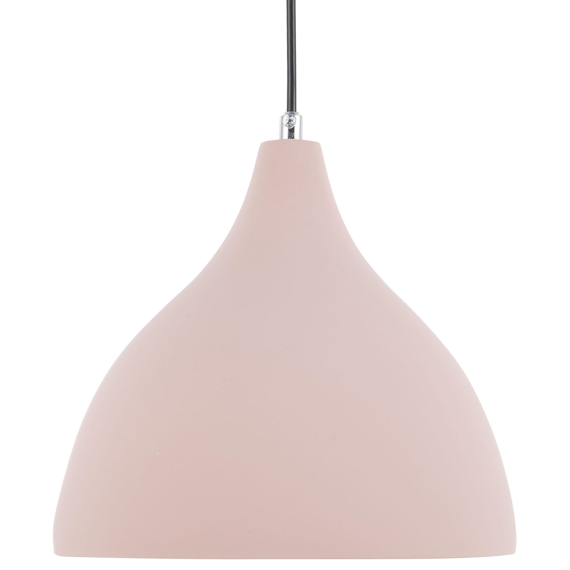 HÄNGELEUCHTE Lambro 23/23/122 cm - Pink, Stein (23/23/122cm) - Beliani