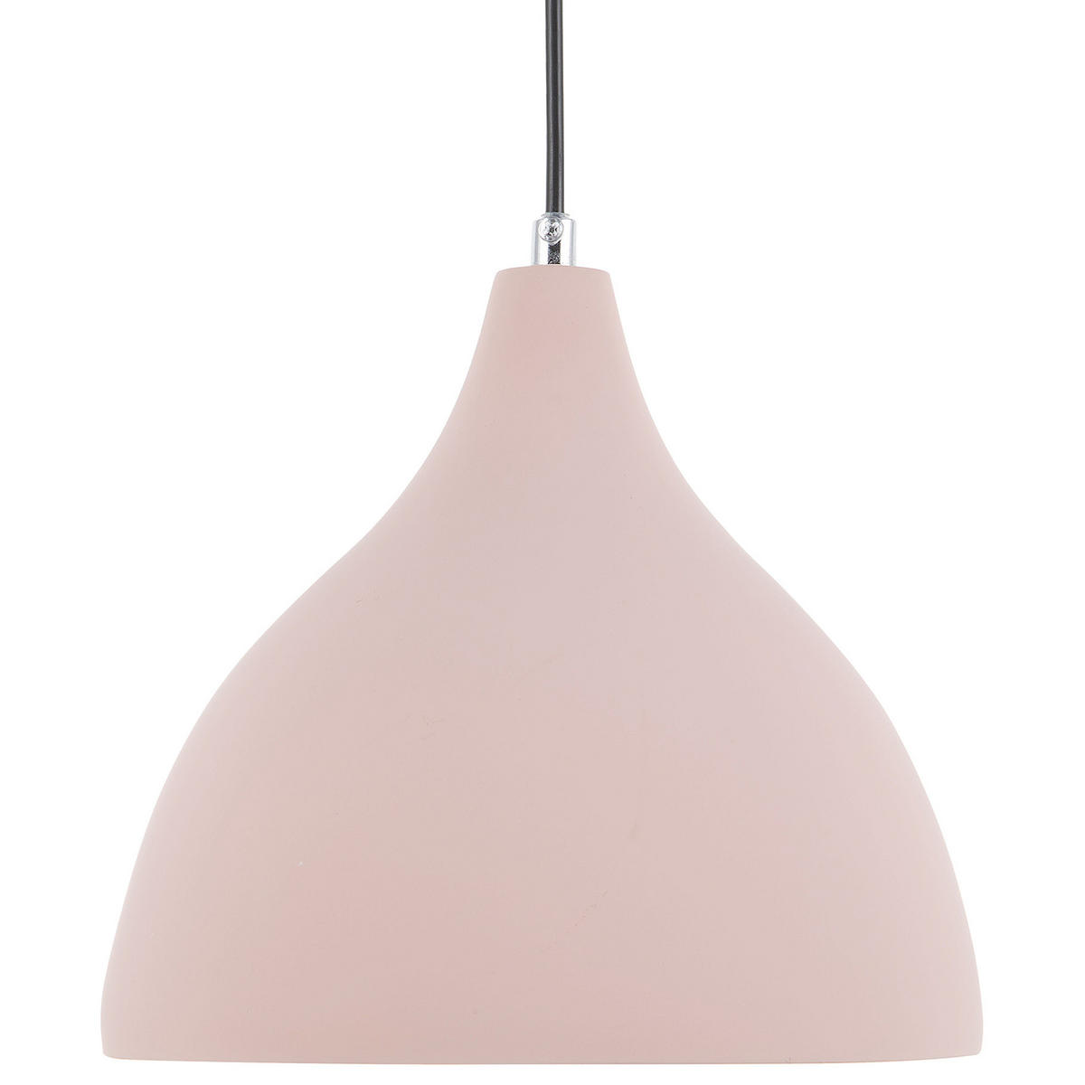 HÄNGELEUCHTE Lambro 23/23/122 cm - Pink, Stein (23/23/122cm) - Beliani