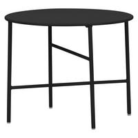 GARTENTISCH Schwarz - Schwarz, Holzwerkstoff (50/50/40cm) - ebuy24
