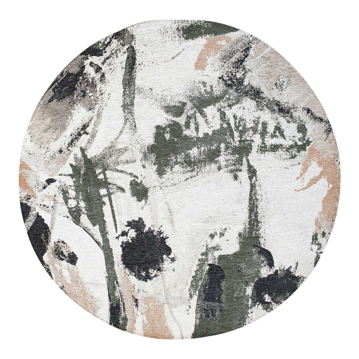 TEPPICH Indian Rice Gallery 240/240 cm - Multicolor, Textil (240/240cm) - Louis De Poortere