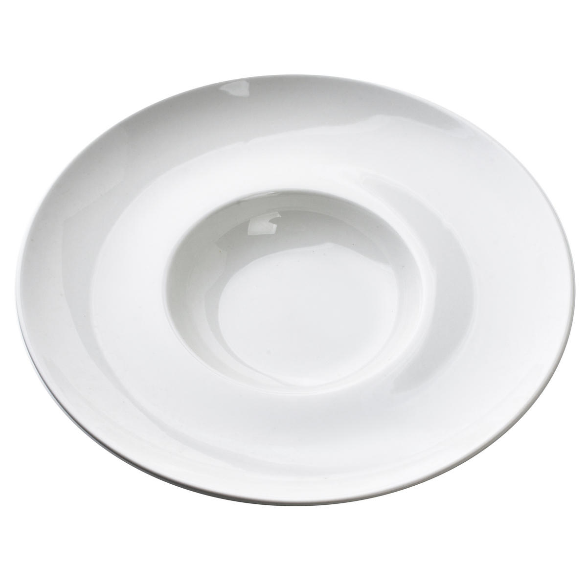 NUDELTELLER Basic Weiß 27/27/5 cm Keramik - Weiß, Keramik (27cm) - Mondex