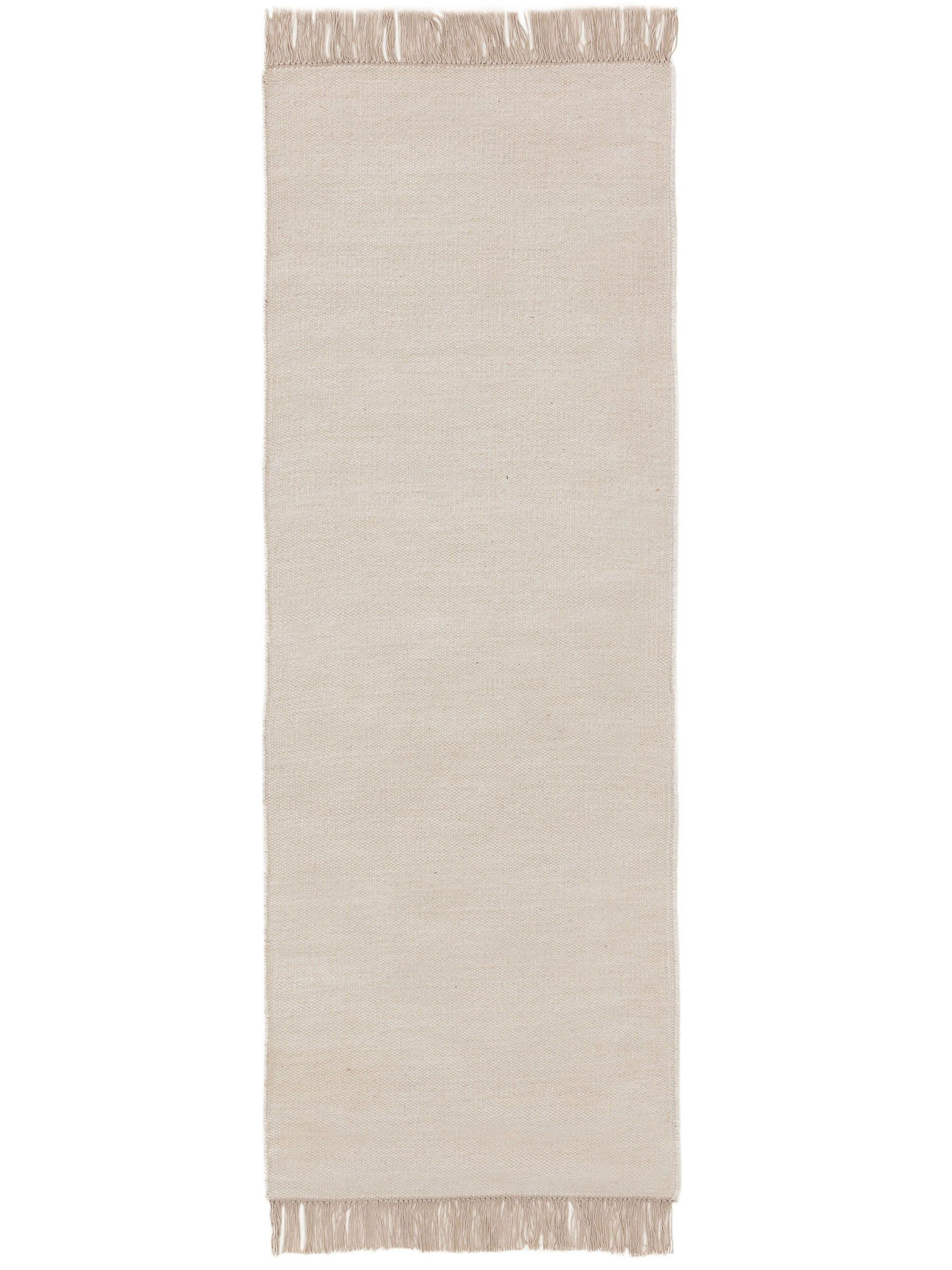 TEPPICH Liv Cream 80x250 cm - Creme, Textil (80/250cm) - benuta Pop