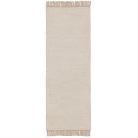 TEPPICH Liv Cream 80x250 cm - Creme, Textil (80/250cm) - benuta Pop