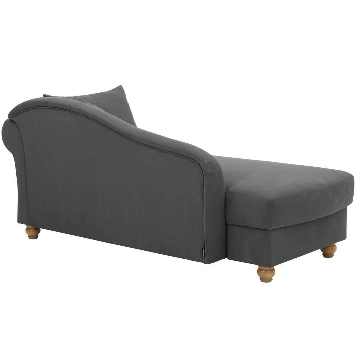 RECAMIERE Armlehne rechts Katrinka Flachgewebe grau - Grau, Kunststoff (188/84/92cm) - 58aufmkessel