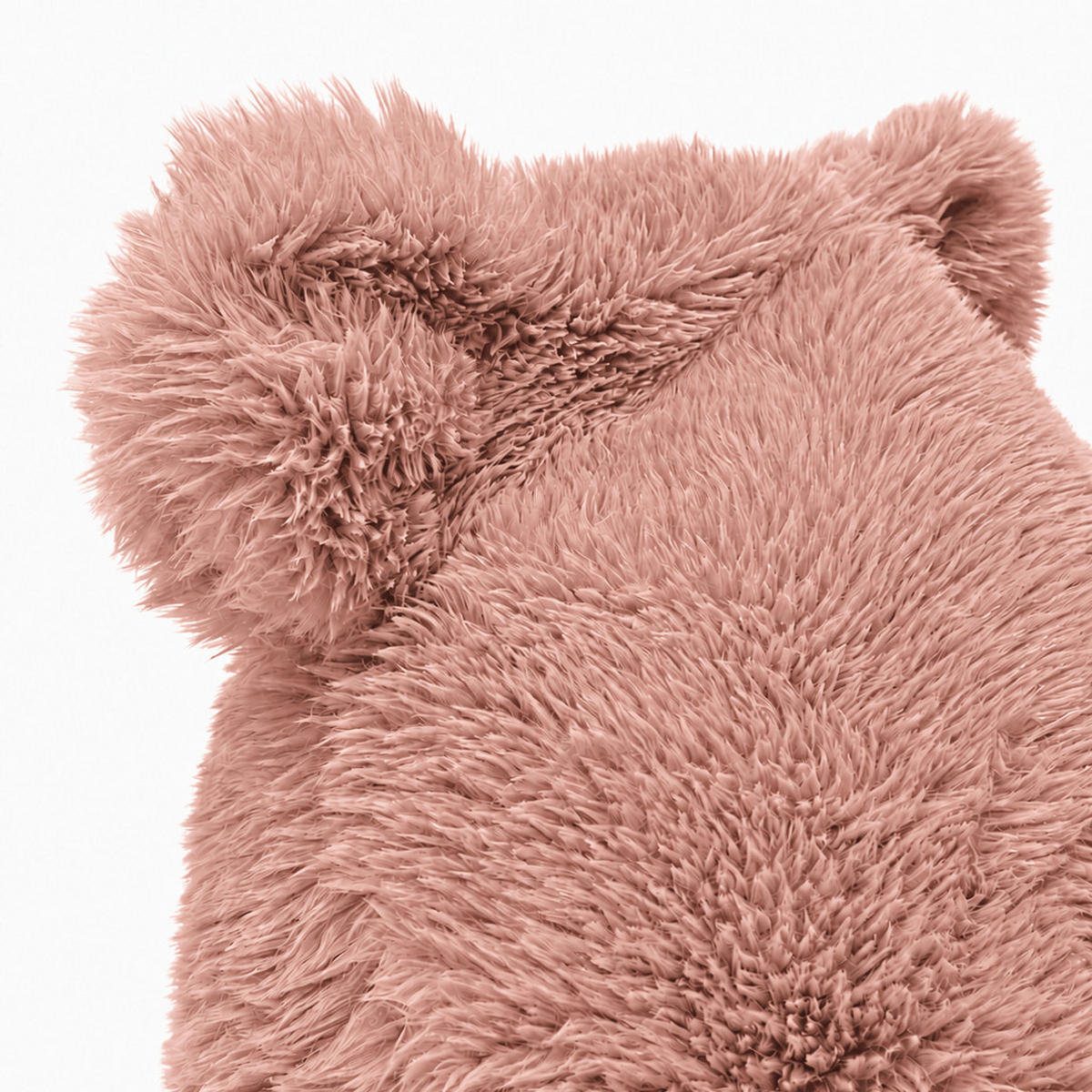 SITZSACK Teddy Mammoth flauschig - Hellrosa, Textil (58/50/67cm) - MeowBaby
