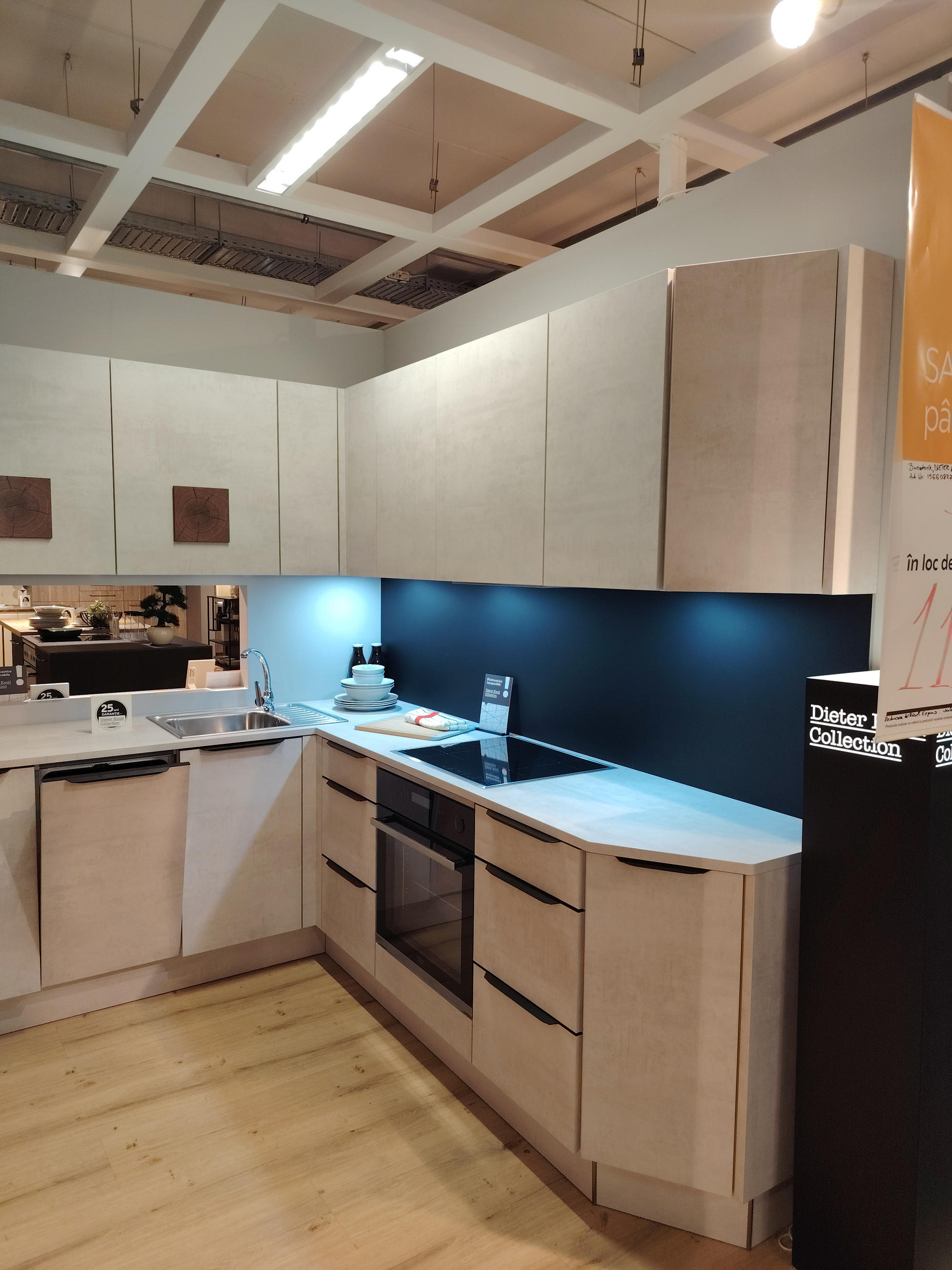 Bucătărie modulară, în forma "U"  MATRIX 150 - Dieter Knoll