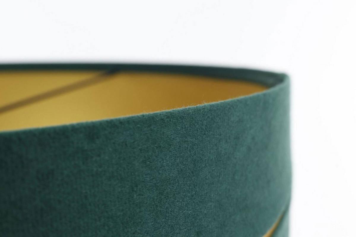 HÄNGELEUCHTE Grün 60/30 cm - Goldfarben/Grün, Kunststoff (60/0.4/30cm) - ONZENO
