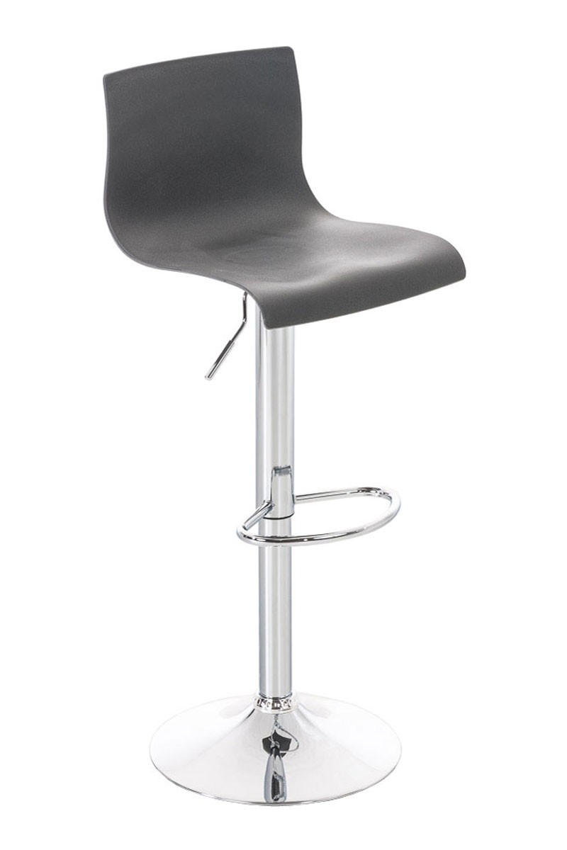 furnicato Barhocker Grau 39x84x36 cm
