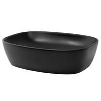 WASCHBECKEN - Schwarz, Keramik (38.5/14/50.5cm) - ML-DESIGN