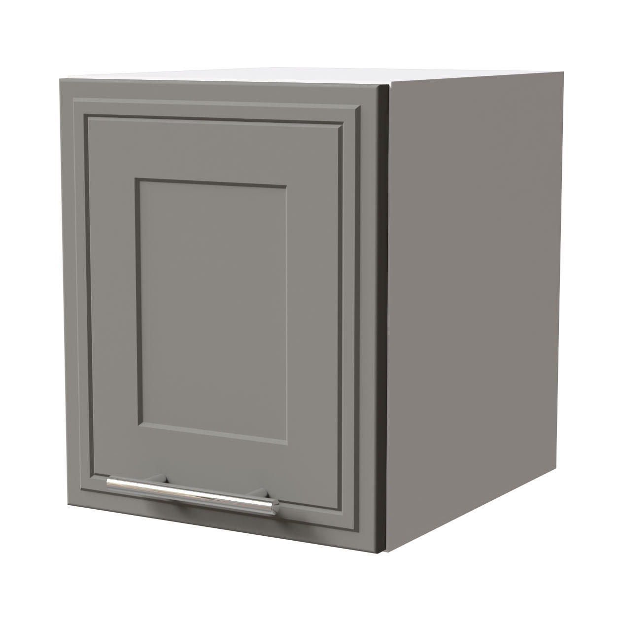 Feldmann-Wohnen Klapphängeschrank Grau, Weiß 30x36x32.5 cm