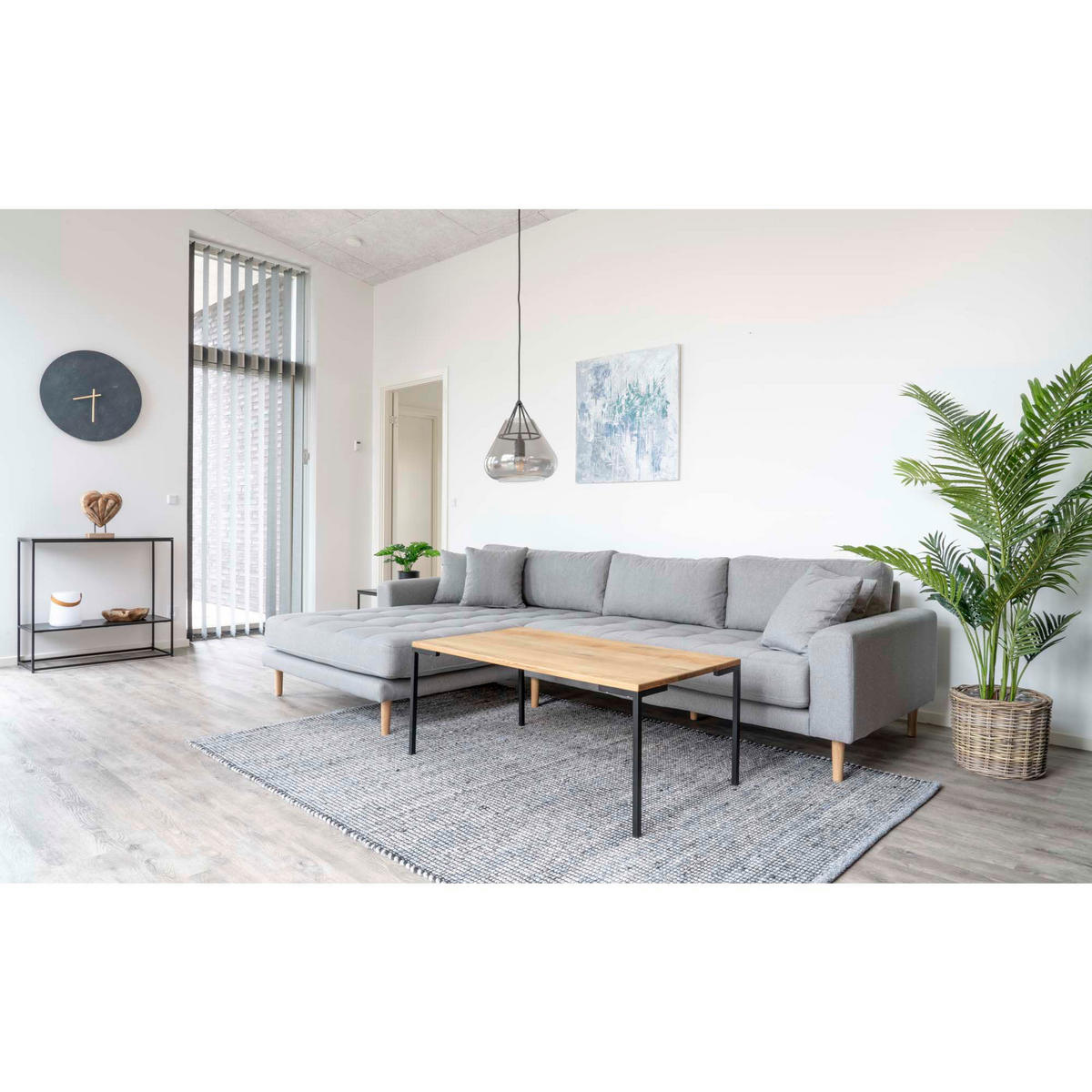 ARECA-PALME PE Kunststoff, Polyester, Draht, Zement Grün - Grün, Kunststoff (175cm) - tinkaro